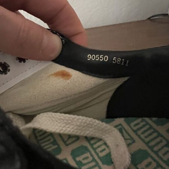 Vintage 80’s Puma Game Cat Indoor Turf‎ Shoes Tennis Size Gym Running RARE NEW - Picture 11 of 12